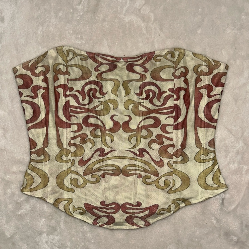 Miaou x Urban Outfitters Corset Top - Large